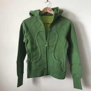 Lululemon Scuba Hoodie in Cactus/Kiwi
